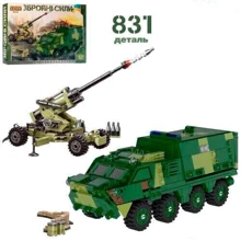 Конструктор LimoToy KB 013 военная техника (машина/бронетранспортер), 932дет: Производитель Limo toy
