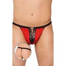 Мужские трусы SoftLine - Thong 4508, S-L (red): Для кого Для мужчин