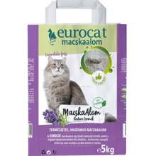 Наполнитель бентонитовый EuroCat Macskaalom Лаванда для кошачьего туалета 5 кг (5999886848170): Вид Глиняный