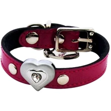 Ошейник Shiboo Heart-to-Heart Clear для собак розовый 1.5x25 см: Производитель Shiboo