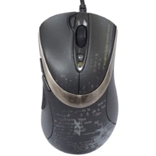 Мышь A4 Tech F4 USB Black: Интерфейс подключения проводная USB