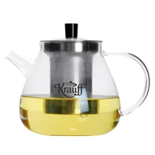 Заварочный чайник Krauff 900 мл (26-289-003): Цвет прозрачный