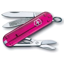 Мультитул Victorinox Classic 58мм/7предметов/розовый-прозрачный (0.6203.T5): Тип мини-мультитул