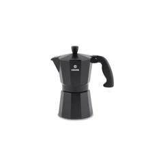 Гейзерна кавоварка Vinzer Moka Nero на 9 чашок (89396): Колір чорний