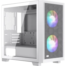 Корпус PcCooler C3D310 WH ARGB: Форм-фактор материнской платы Micro-ATX / Mini-ITX