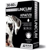 Капли от блох, клещей и гельминтов Unicum Complex Рremium для собак 30-60 кг (UN-090): Тип Капли