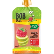 Пюре Bob Snail смузи яблоко-малина 200г: Вид Смузи