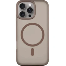 Чехол для iPhone Blueo Skin Friendly Frosted with MagSafe Gold for iPhone 16 Pro Max: Цвет коричневый