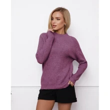 Джемпер ISSA PLUS WN20-48 44 фиолетовый: Сезон Демисезон