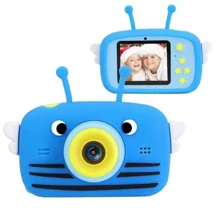 Цифровой детский фотоаппарат XoKo KVR-100 Bee Dual Lens голубой (KVR-100-BL): Назначение игрушки Развитие воображения, Творческое развитие