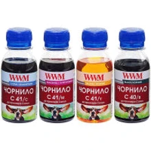 Чорнило WWM CANON PG40B/CL41 В/C/M/Y Комплект (C40/41SET-2): Колір набор (set)