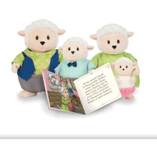 Набор фигурок Li'l Woodzeez Семья Овечек (с книгой) (6159M): Тип Набор игровых фигурок