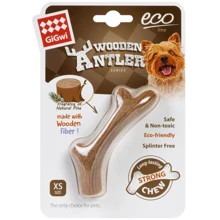 Іграшка для собак Рог жувальний GiGwi Wooden Antler дерево полімер XS (2339): Виробник GiGwi