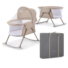 Люлька-качалка 3 в 1 Kinderkraft Lovi Beige (KKLLOVIBEG0000): Тип кресло-качалка