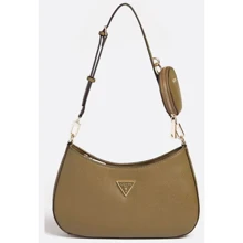 Женская сумка хобо GUESS ALEXIE TOP ZIP SHOULDER BAG оливковая (HWVG8416180-OLV): Пол Женский
