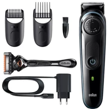 Машинка для стрижки (триммер) Braun BT5340: Зона применения Для бороды, Для тела