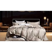 Комплект постельного белья SOHO Boutique Wave Caramel Сатин Жаккард евро (6994004): Материал сатин, жаккард