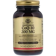 Solgar CoQ-10 Солгар Коензим Q10 (CoQ-10) 200 mg 60 капсул: Тип Коензим