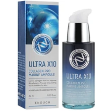 Enough Ultra X10 Collagen Pro Marine Ampoule Сыворотка для лица Коллаген 30 ml: Пол Для женщин