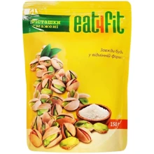 Фисташка Eat4Fit жареная соленая 150 г (4820212130144): Вес нетто 150 г