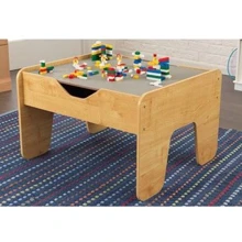 Залізниця KidKraft Activity Play Table - Gray & Natural (17506): undefined undefined