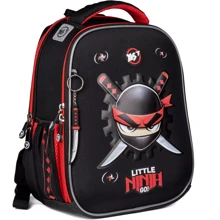 Рюкзак каркасный YES H-100 Ninja (559749): Возрастная группа от 6 до 10 лет