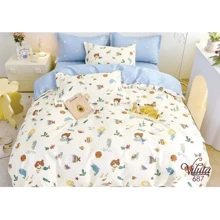 Комплект постільної білизни Viluta Twill 687 Сатин дитячий (687_Baby): Тип постельный комплект