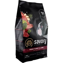 Сухой корм Savory для собак малых пород со свежим мясом индейки и ягнятиной, 3 кг (4820232630358): Тип Сухой корм
