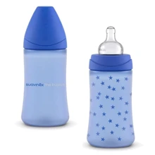 Бутылочка для кормления Suavinex Basics 270 мл 2шт синяя (307608/3): Возраст с рождения
