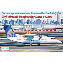 Модель Eastern Express Пассажирский самолет Dash 8 Q200 "United Express" (EE144132): Производитель Eastern Express