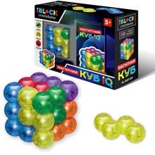 Магнитный конструктор IBLOCK Magnetic Cube PL-920-54 (108шт|2) в кор. 17,5x6x13см: Количество деталей, шт. 108