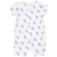 Пижама H&M 6436788 80 см белая: Пол Унисекс