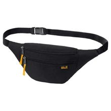 Сумка поясная Jack Wolfskin черная (8006721_6001): Пол Унисекс