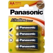 Батарейка Panasonic ALKALINE POWER AA BLI 4 (LR6REB/4BPR): Емкость 1400 mAh