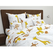Комплект наволочок SoundSleep Giraffes бязь 40х60см 2шт (93415798): Тип наволочка