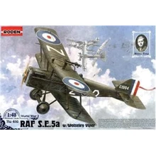 Модель Roden Британский истребитель RAF S.E.5a w/Wolseley Viper (RN416): Производитель RODEN
