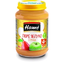 Пюре Hame яблоко и груша 190 (8595139712679): Вид Фруктовое