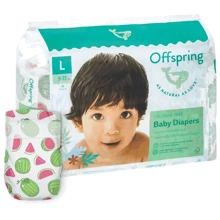 Подгузники Offspring, Арбуз, размер L (DP-OI-FAT-L36P-WML): Тип Подгузники