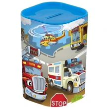 Ланчбокс HEREVIN Money BOX Big Cars (161495-004): Количество отделений 1