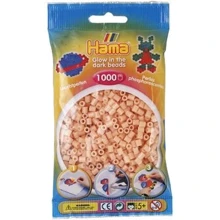 Термомозаика HAMA Набор красных светящихся бусин MIDI 5+, 1000 шт. (207-56): Производитель HAMA