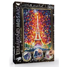 Алмазна мозаїка Danko Toys Diamond Mosaic Ейфелева вежа 30x40 см (DM-03-01,02,03,04,05...10): Виробник Danko toys