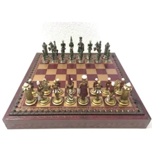 Шахи Камелот, Епоха відродження ITALFAMA золото / бордо, 28x28 см, вага 3,5 кг (1972218GR): Виробник Italfama