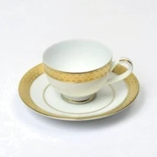 Чашка з блюдцем DPL Chain Gold 18179: undefined undefined