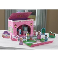 Игровой набор KidKraft Travel Box Play Set - Fairytale Princess Castle (63385): Производитель KidKraft