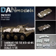 Набор деталировки DAN models Мешки с песком для БТР-80, набор №2: Производитель DAN models
