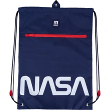 Сумка для взуття з кишенею Kite Education NASA NS21-601L-2: Стать унісекс