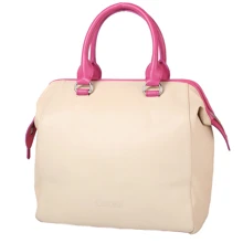 Женская сумка тоут Laskara бежевая (LK-DS264-beige-raspbery): Пол Женский