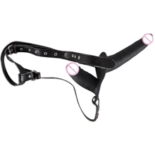 Двойной страпон Orion You2Toy - Double Strap-On Black Silicone: Для кого Для женщин