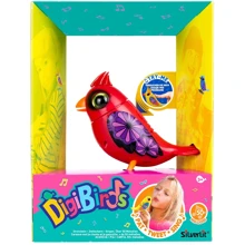 Интерактивная птичкаDigiBirds II Красный кардинал 50 мелодий, клипса (88603): Тип животное