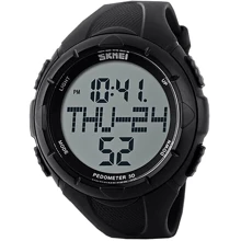 Наручний годинник Skmei 1122 Black: Стиль спортивний